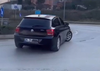 Plakasını kapatıp drift atan sürücüye 22 bin TL ceza