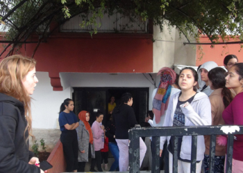 Şanlıurfa'da kız yurdunda taşınma protestosu