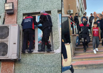 Siirt'te okulda unutulan öğrenciyi itfaiye kurtardı