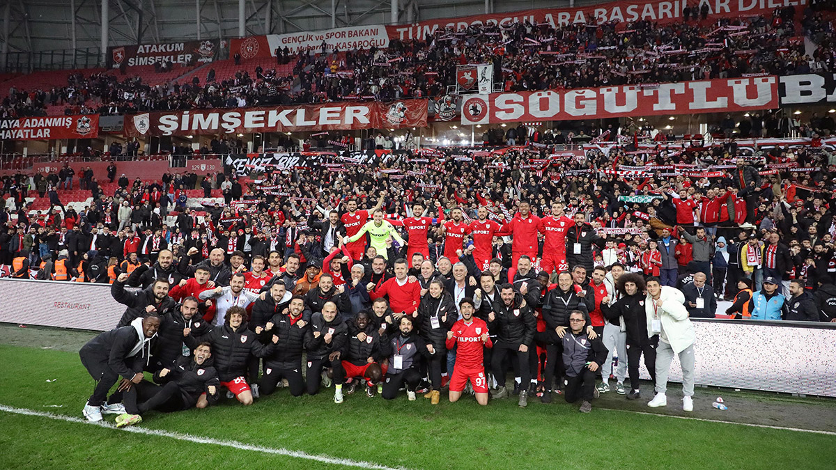 Spor Toto 1'nci Lig'in yeni lideri Samsunspor