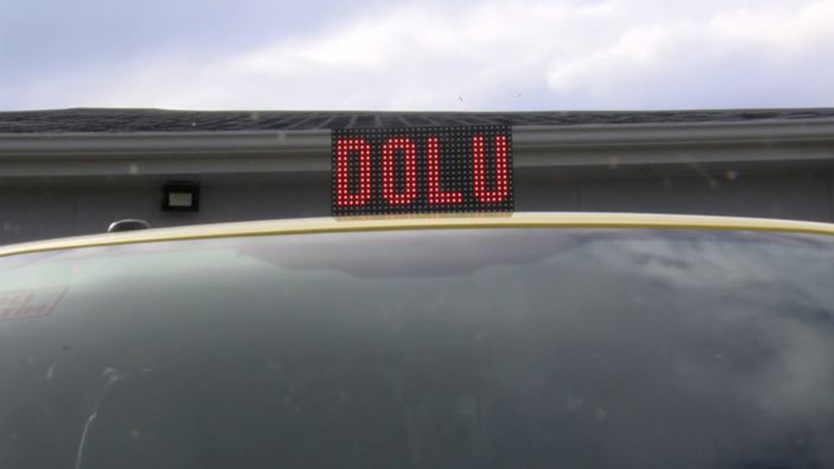 'Taksilerde tepe lambası' teklifi kabul edildi