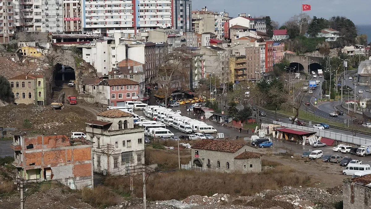 Trabzonda katli otoparka tunelli baglantiw - yaşam - haberton