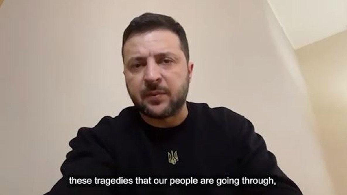 Zelenski'den 14 kişinin öldüğü helikopter kazasına açıklama