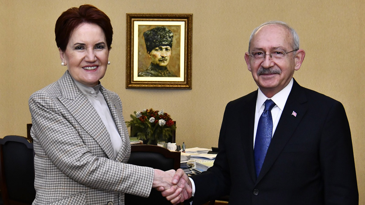 Meral Akşener'den Kemal Kılıçdaroğlu'na ziyaret