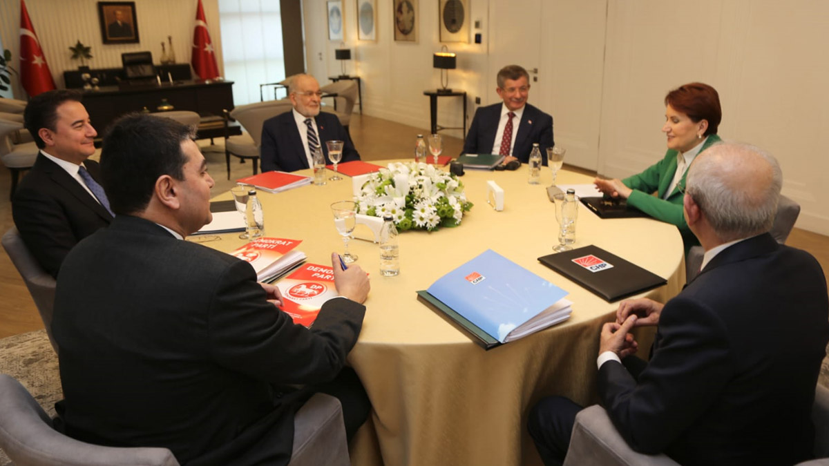 Altılı masadan ortak açıklama