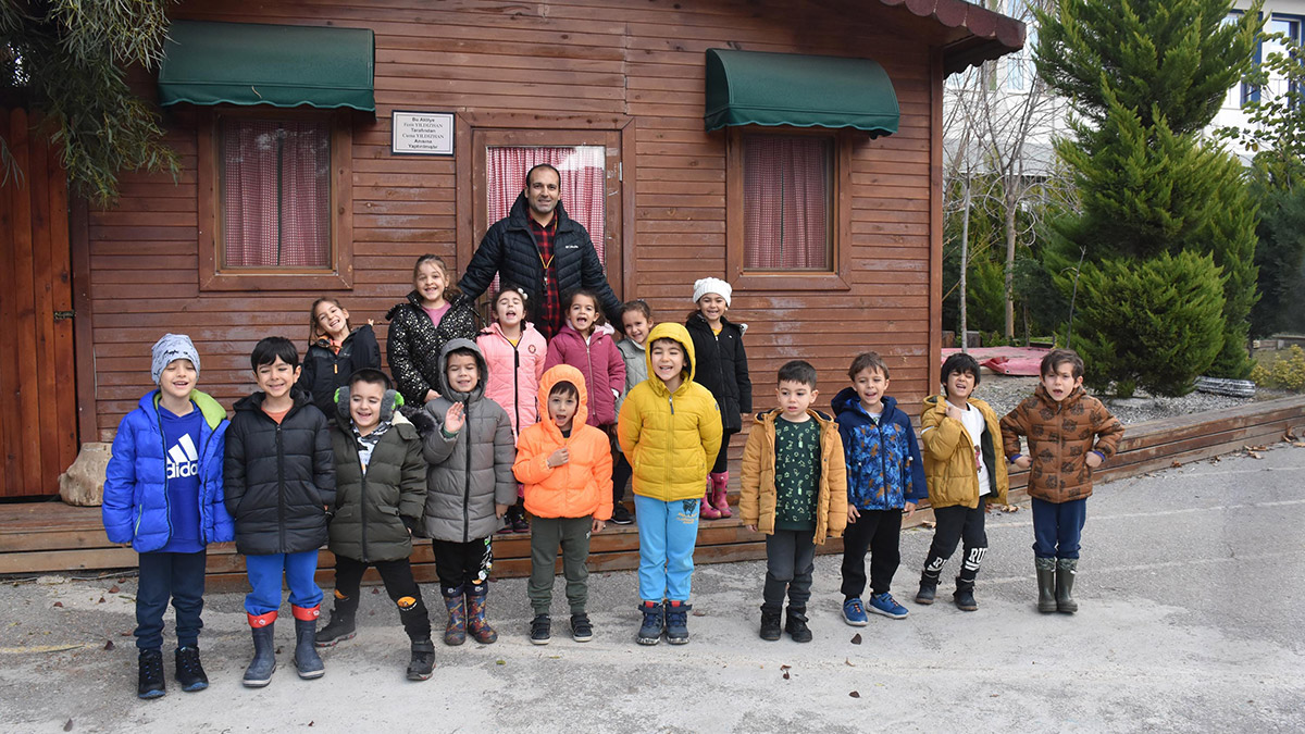 Öğrencilere sürdürülebilir çevre farkındalığı kazandırılıyor