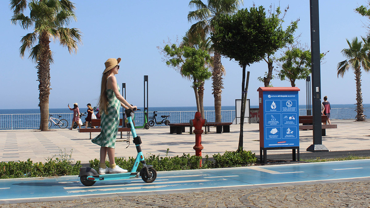 Skuterlerin hız sınırına düzenleme