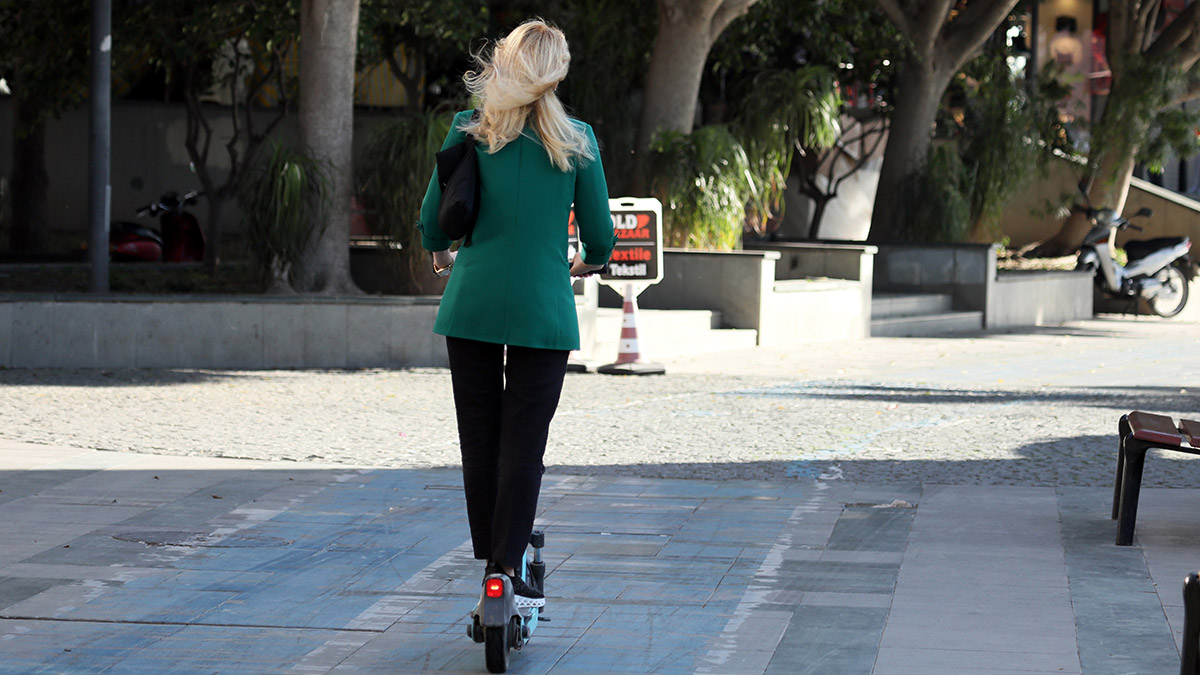 Skuterlerin hız sınırına düzenleme