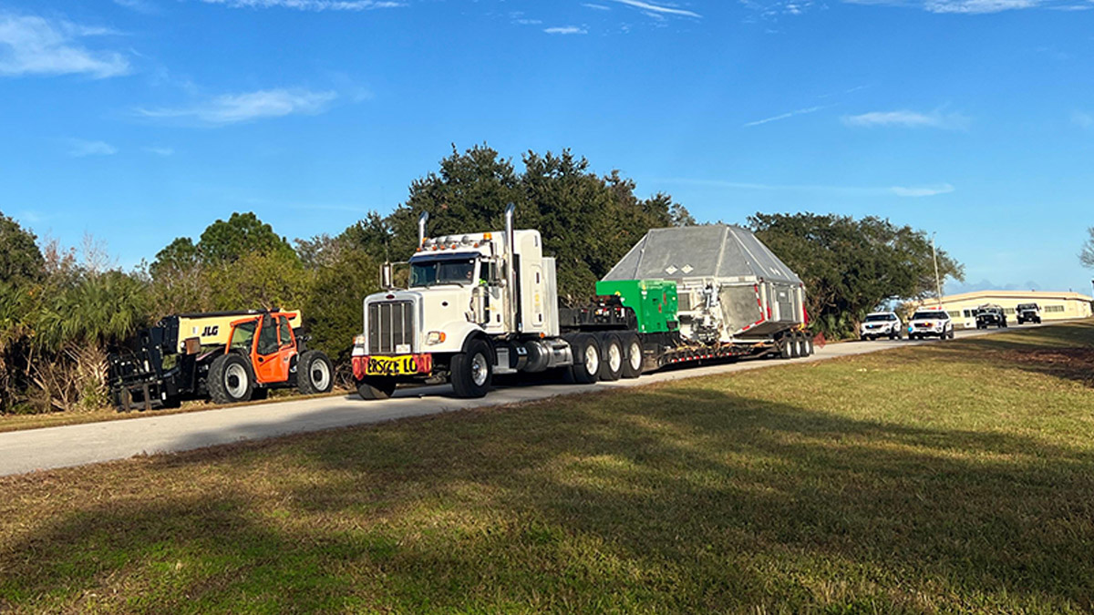 Orion uzay aracı Kennedy Uzay Merkezi'ne döndü