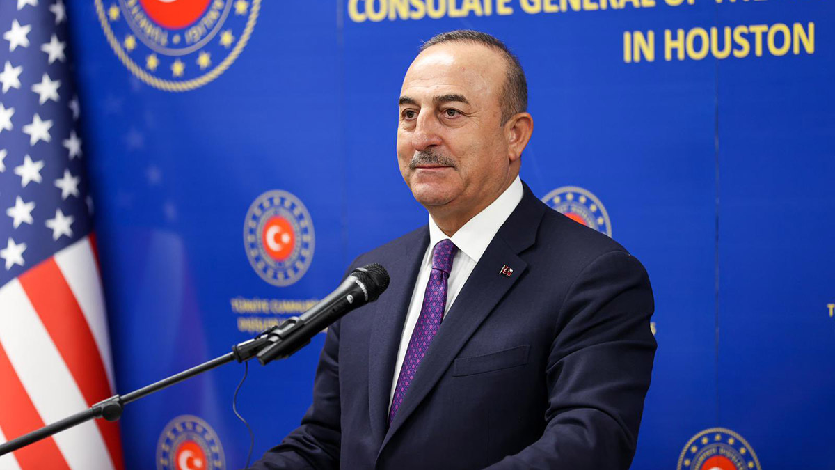 Mevlüt Çavuşoğlu Houston'da temaslarını sürdürüyor