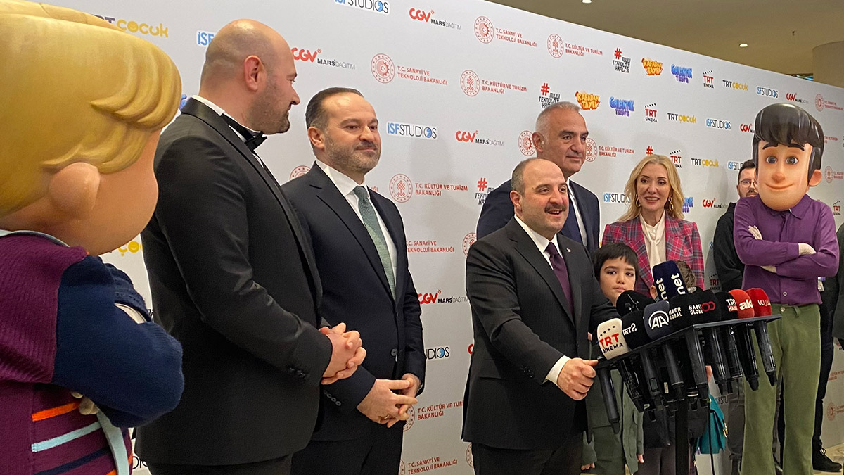 Galaktik Tayfa filminin galası yapıldı