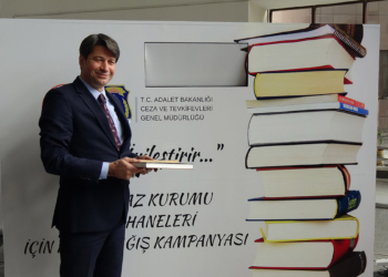 Ceza infaz kurumlarında kütüphane projesine Bakırköy Başsavcılığı 5 bin kitapla katıldı