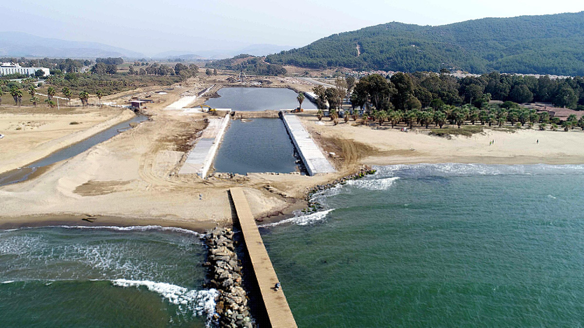 Efes Antik Kanal Projesi'nin ilk etabında sona yaklaşıldı