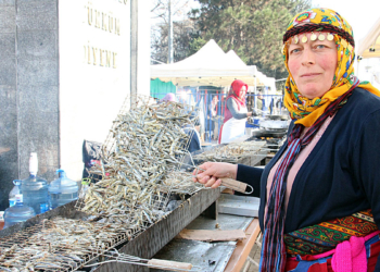 Düzce'de 3'üncü Hamsi Festivali; 4 ton hamsi dağıtıldı