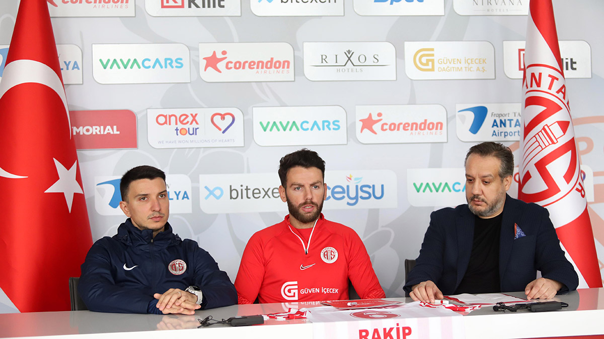 Antalyaspor Erdal Rakip ile anlaştı