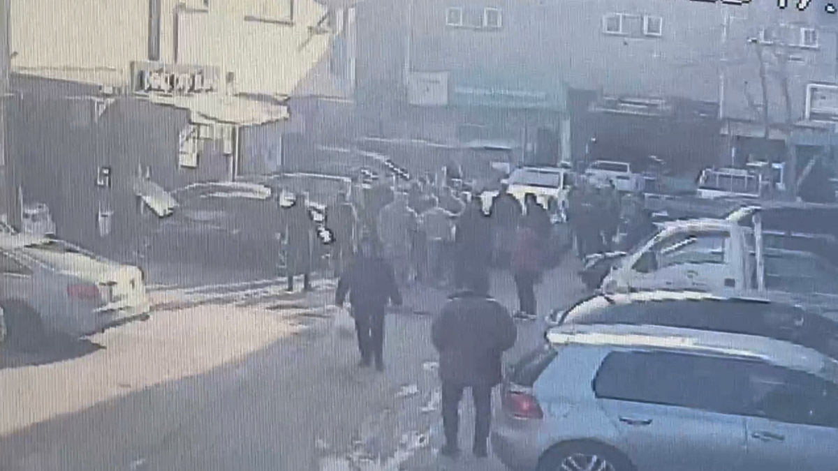 Ümraniye'de sanayi sitesindeki kavgada yeni görüntüler