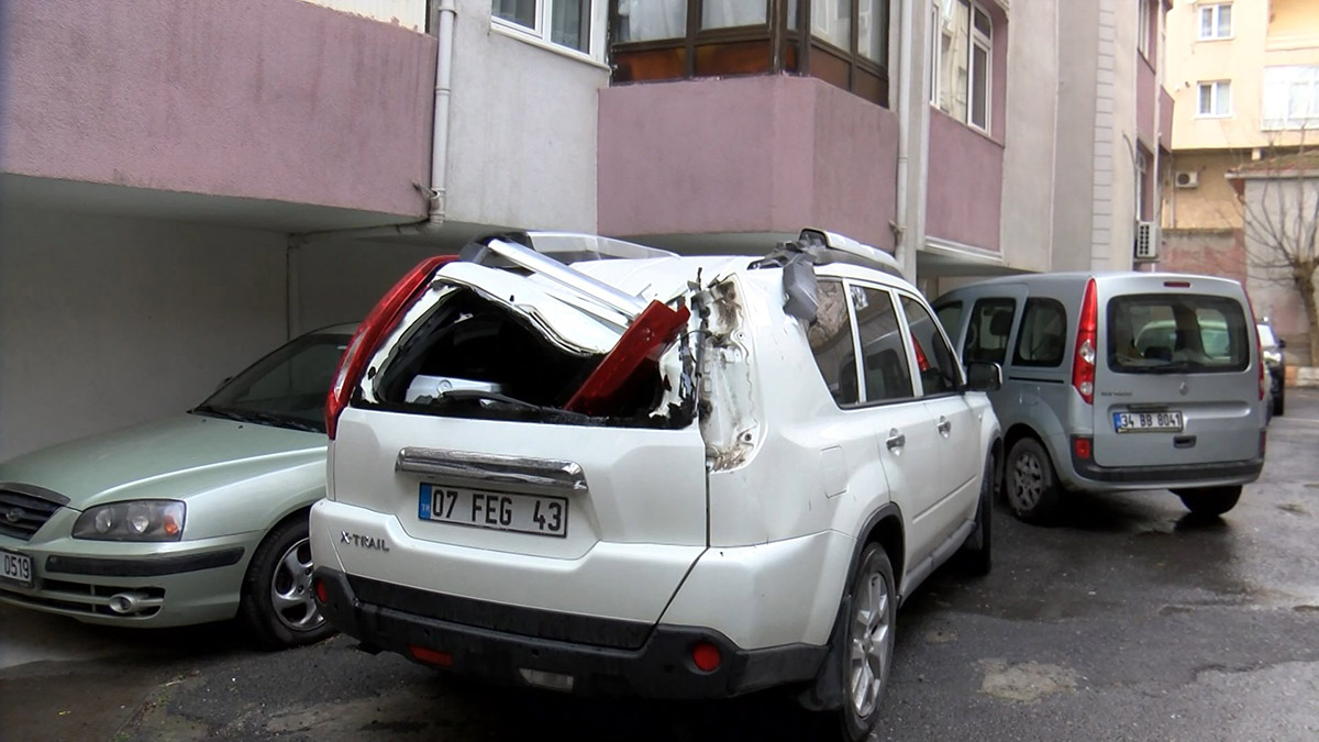 7'nci kattan cipin üstüne düştü