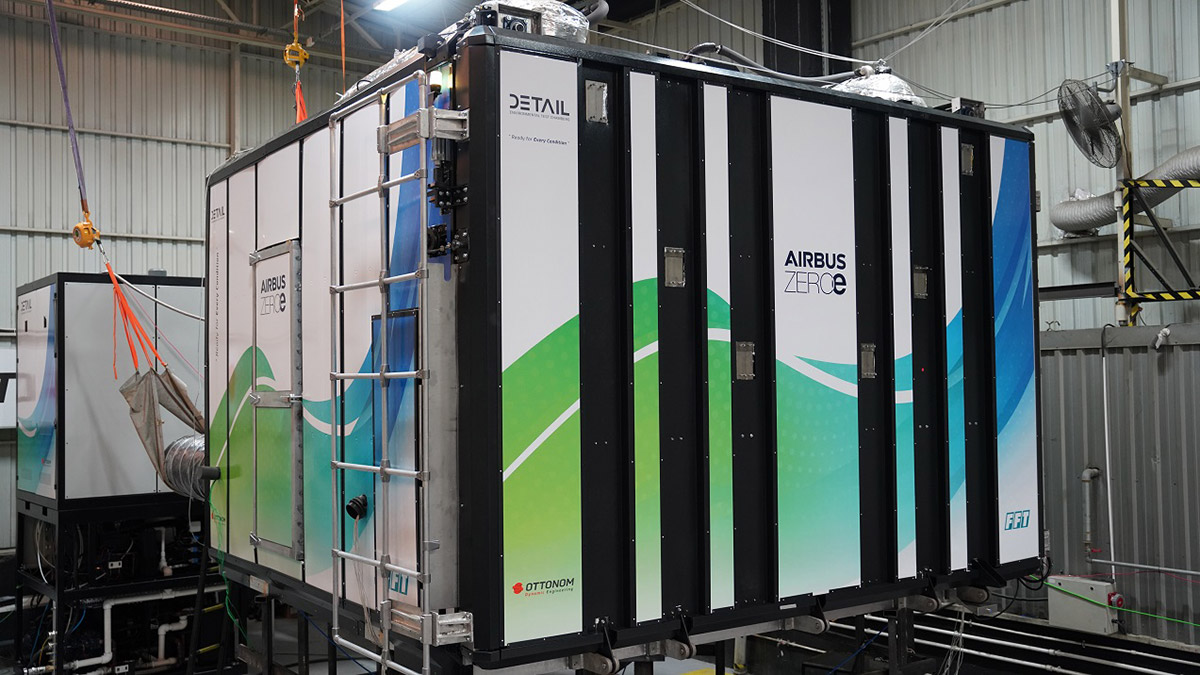 Hidrojen yakıt pilleri için hareketli test kabini üretildi