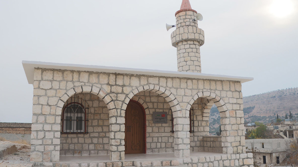 İHH 107 kalıcı eseri hizmete açtı