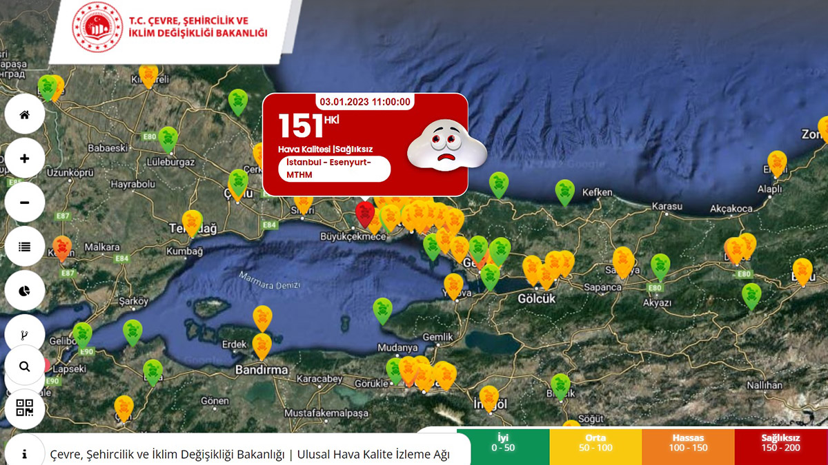 Hava kirliliği alarmı; Bu ilçelerde pencere bile açmayın