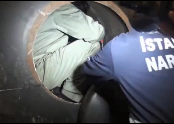 TIR'ın dorsesindeki fırından 112 kilogram eroin çıktı
