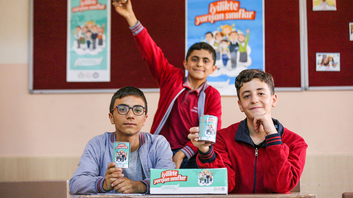 "İyilikte Yarışan Sınıflar" projesi 49 farklı ülkeye ulaştı