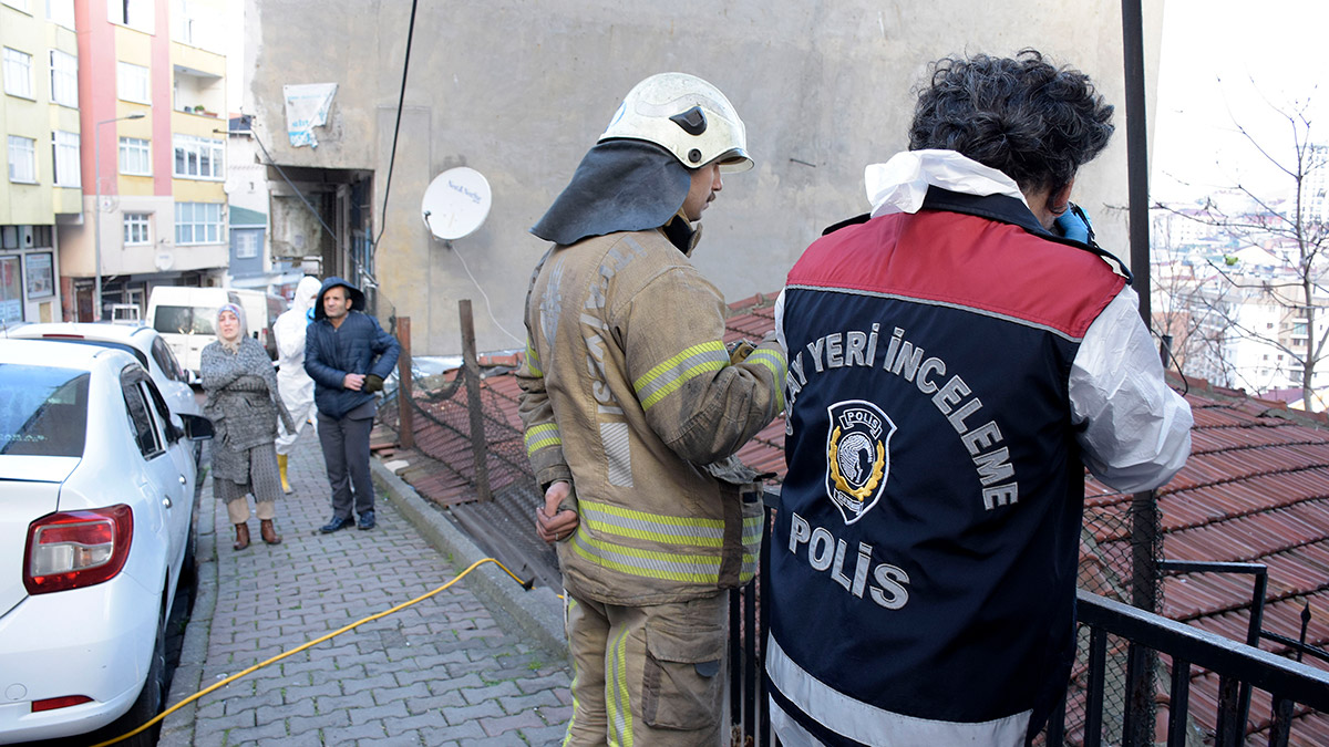 Kağıthane'de yanan kömürlükteki cesedin kimliği belli oldu