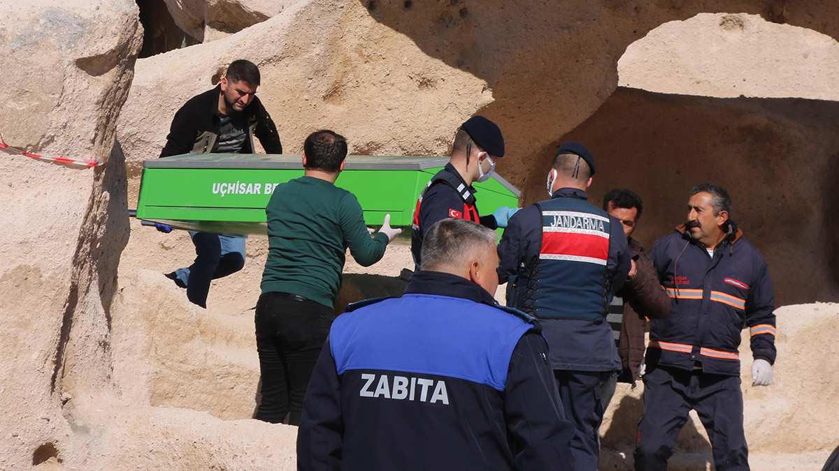 Uçhisar Kalesi'nde Furkan ölü bulundu