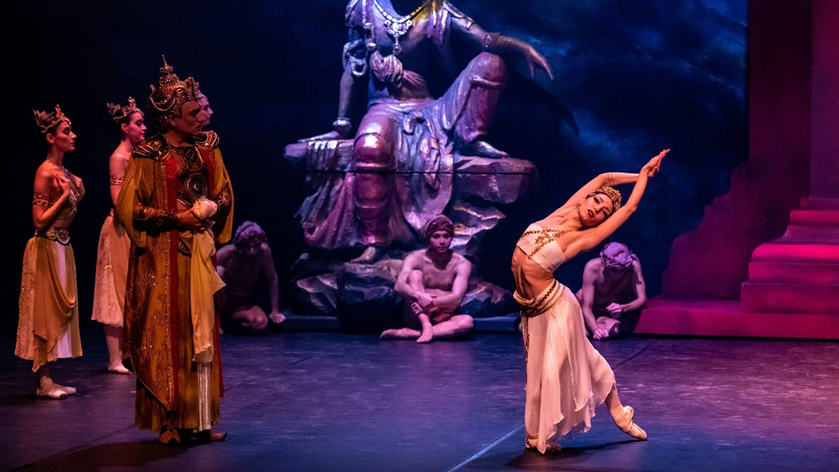 La Bayadere balesinin prömiyeri yapıldı