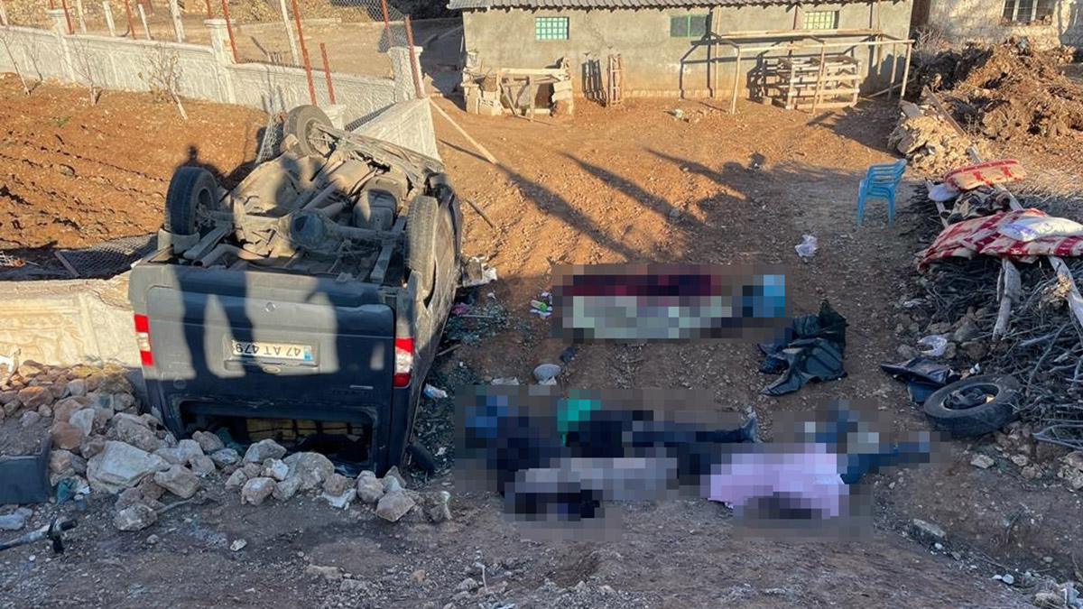 Midyat'ta servis aracı devrildi; 6 ölü