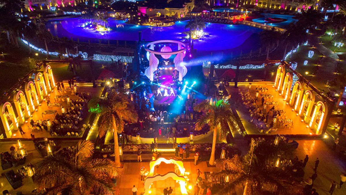 Mısır'da Hint düğünü