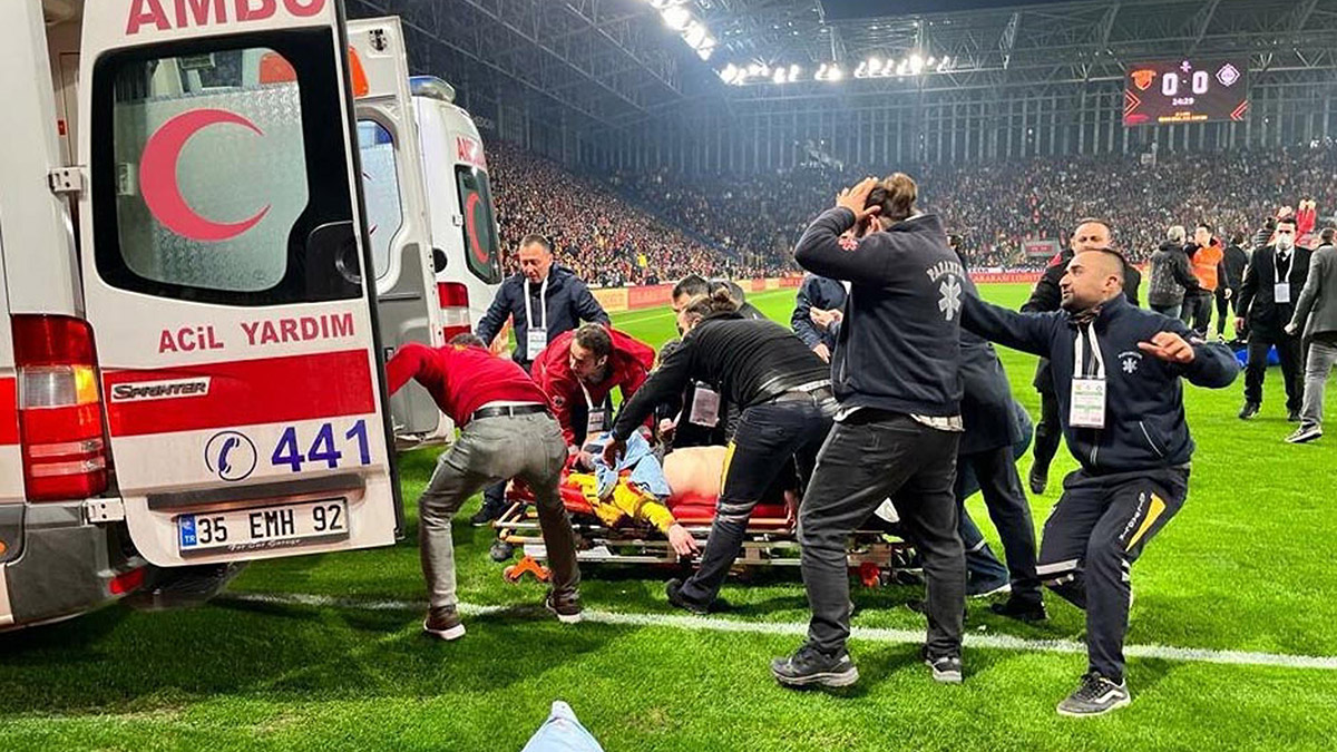 Derbide ağır yaralanan Göztepeli taraftar taburcu oldu
