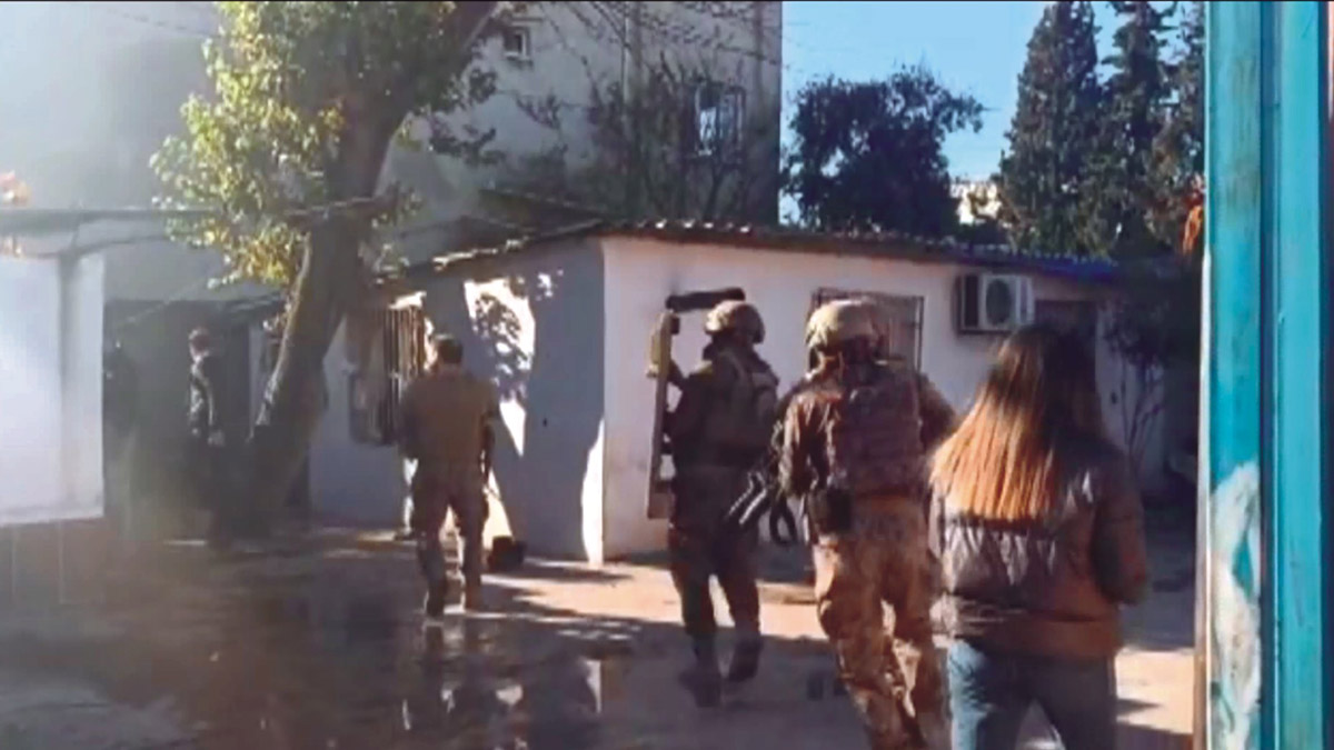 Osmaniye'de torbacı operasyonu; 5 gözaltı