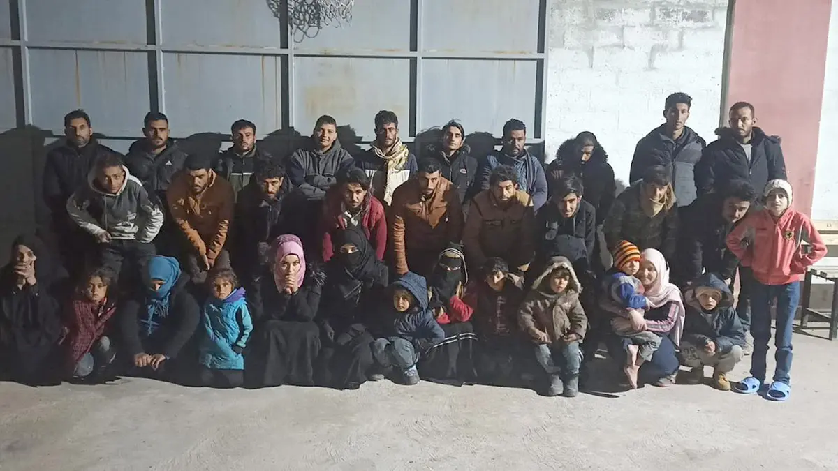 Şanlıurfa'da 83 kaçak göçmen yakalandı