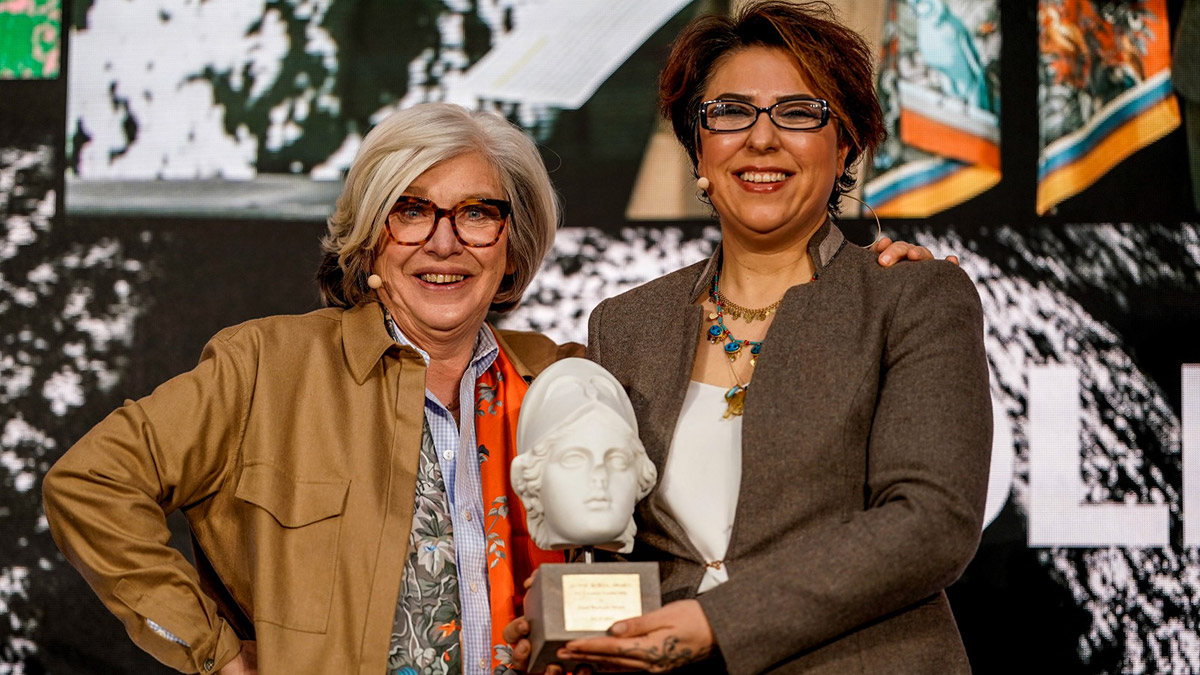 Şef Ebru Baybara Demir'e ilham veren kadın ödülü