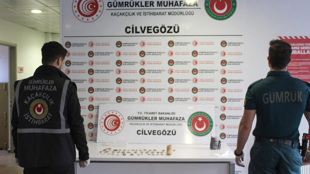Cilvegözü'nde 51 parça tarihi eser ele geçirildi