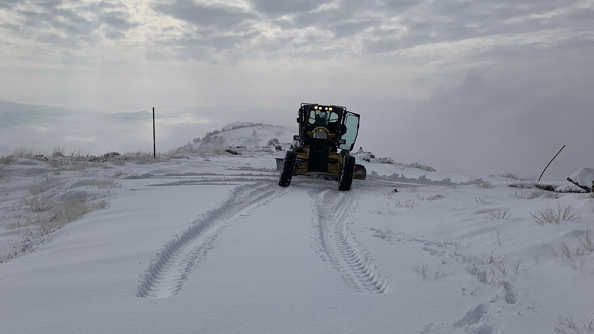 Tunceli'de 47 köy yolu ulaşıma kapandı