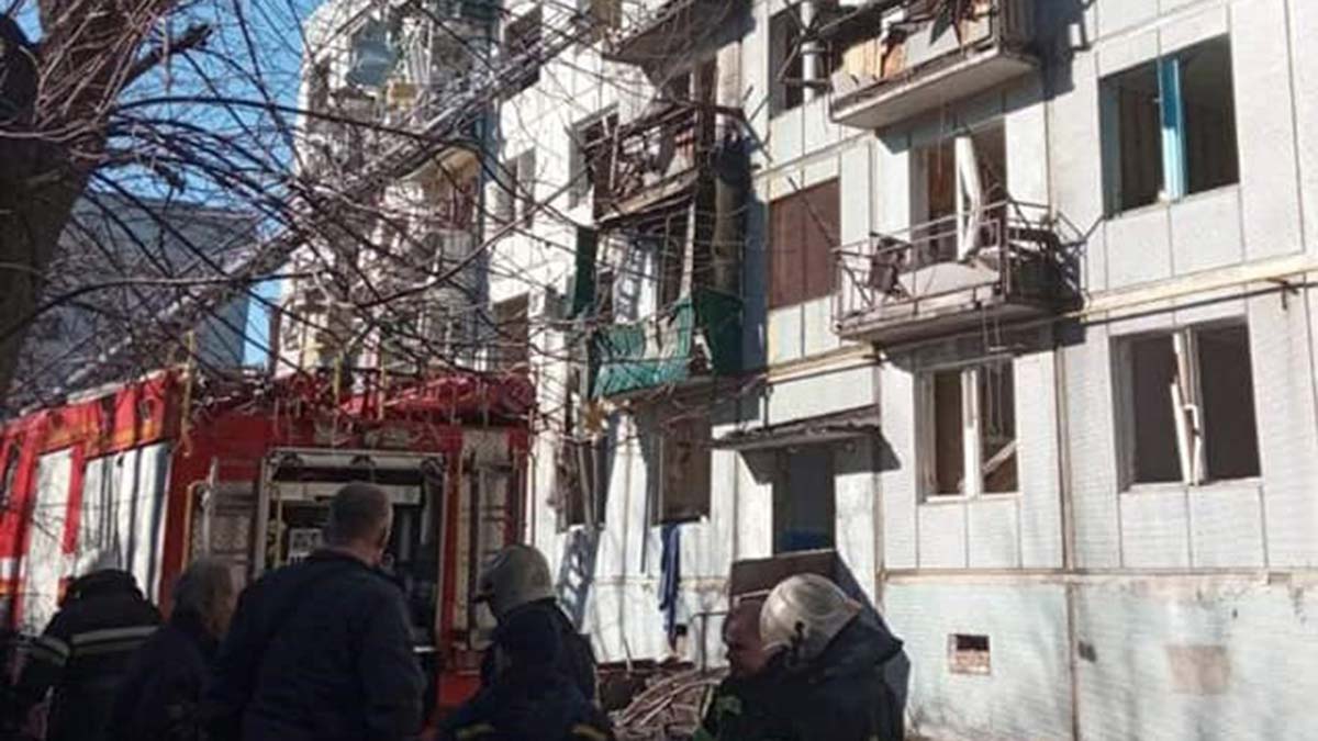 Ukrayna hastaneyi vurdu