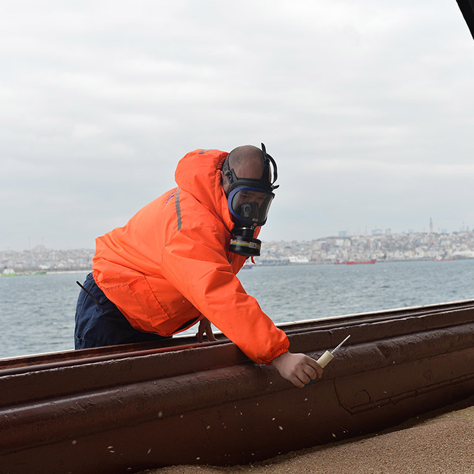 Afganistan'a gidecek tahılın denetimleri yapıldı