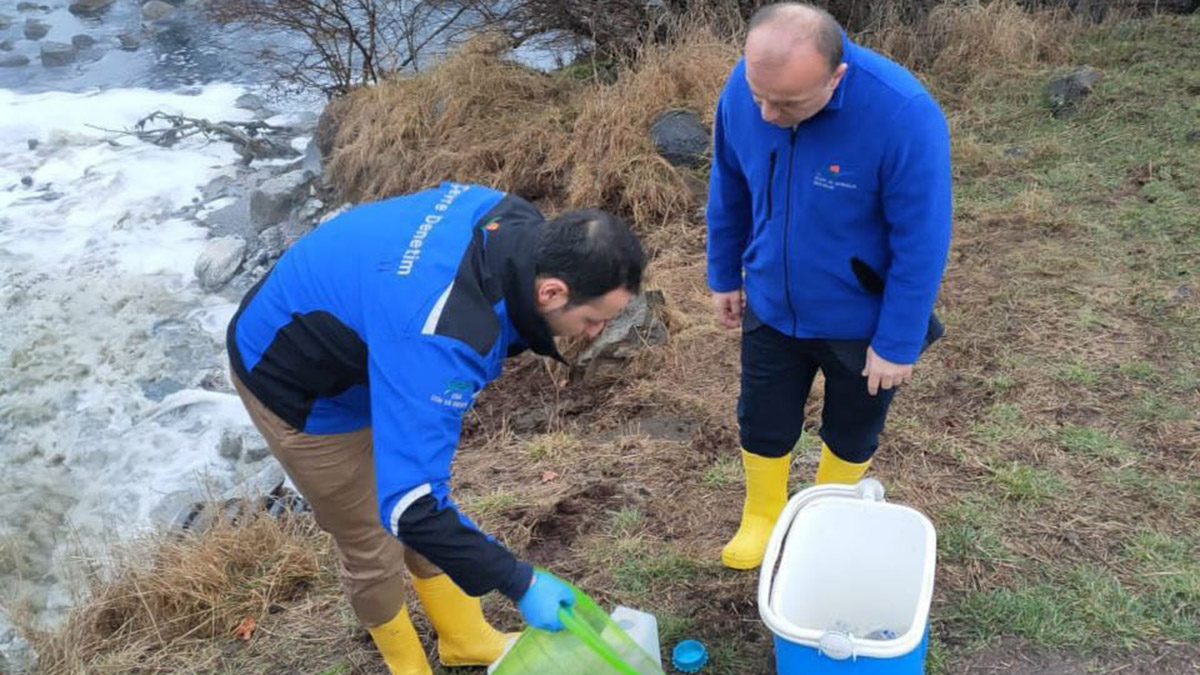 Ulusu Deresi'ni kirleten 3 tesise ceza
