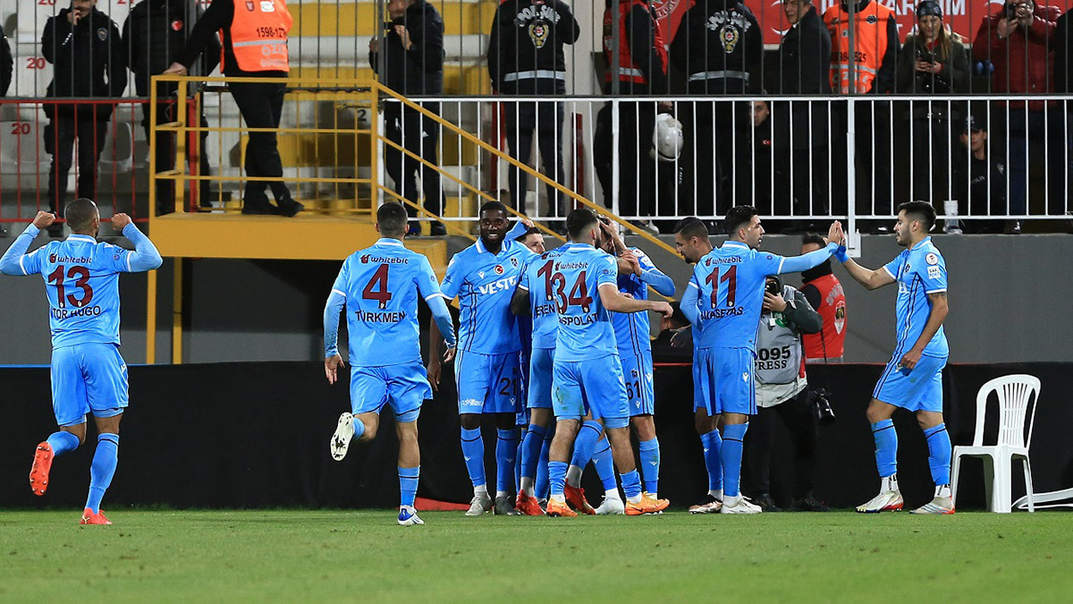 Trabzonspor çeyrek finale adını yazdırdı