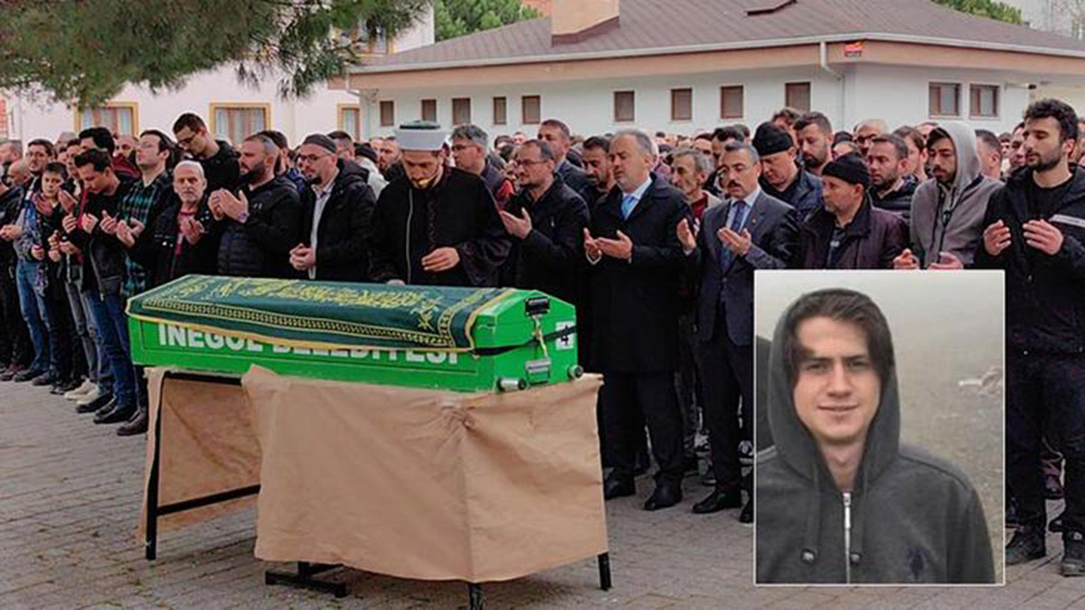 11'inci kattan düşen Ahmet Faruk toprağa verildi