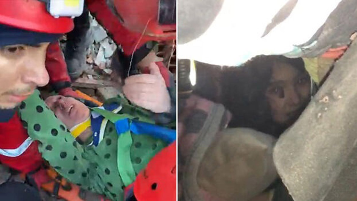 52'nci saatte enkazdan kurtarıldı