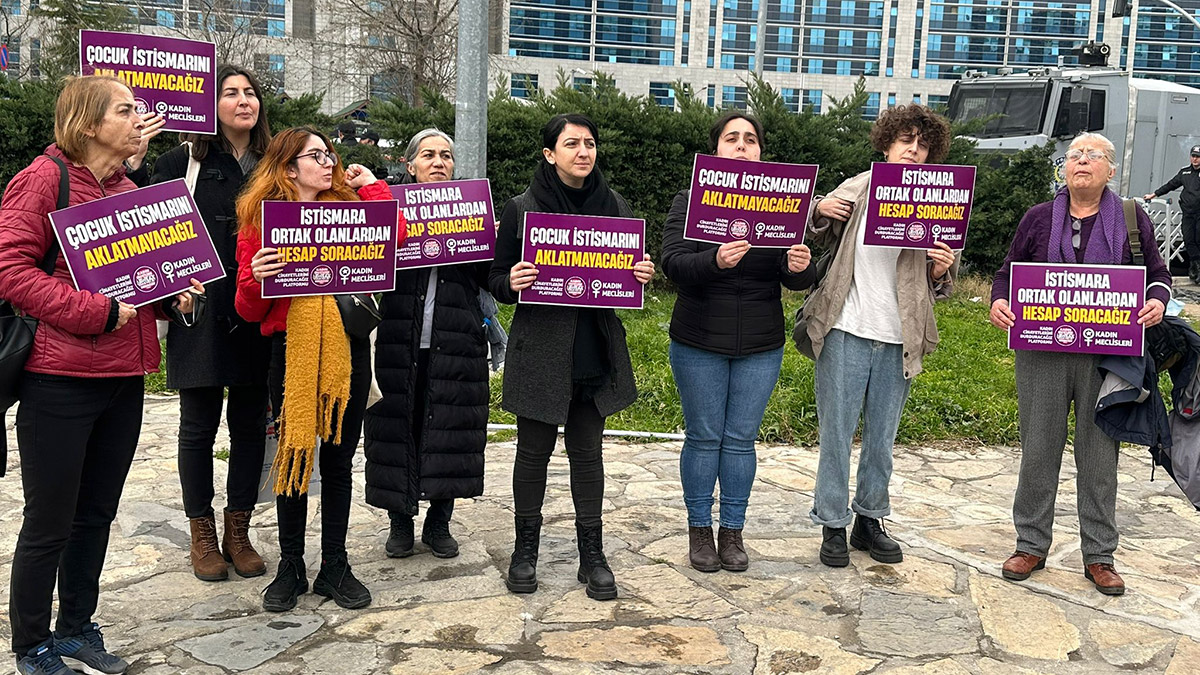 6 yaşındaki çocuğun evlendirilmesi davasında protesto