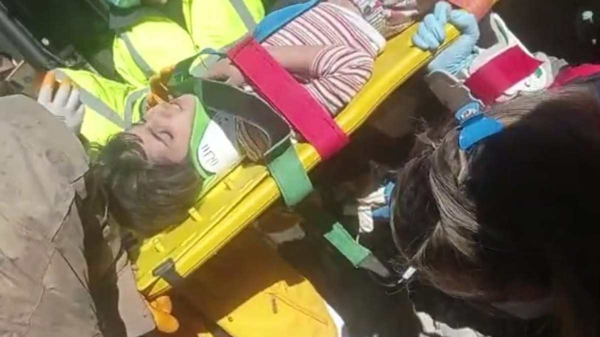 7 yaşındaki Hivay, 177'nci saatte kurtarıldı