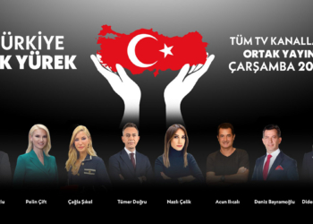 8 kanal bağış toplamak için ortak yayın yapacak