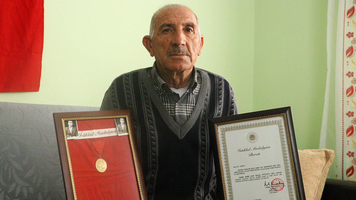 99 yıl sonra gelen 'İstiklal Madalyası' gururu