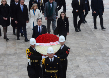 ABD Dışişleri Bakanı Blinken Anıtkabir'i ziyaret etti