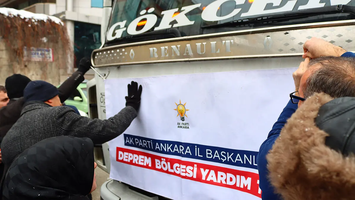 Ak parti ankara il baskanligindan yardim seferberligia - politika - haberton