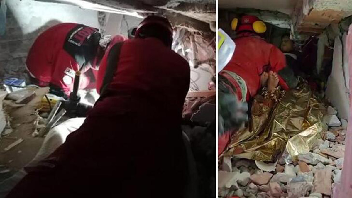 AKUT Kuşadası ekibi 19 saat sonra Alperen'i kurtardı 